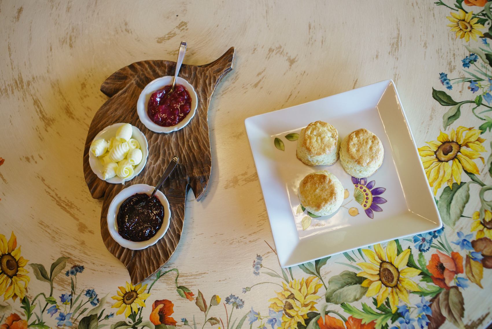 Scons recién horneados