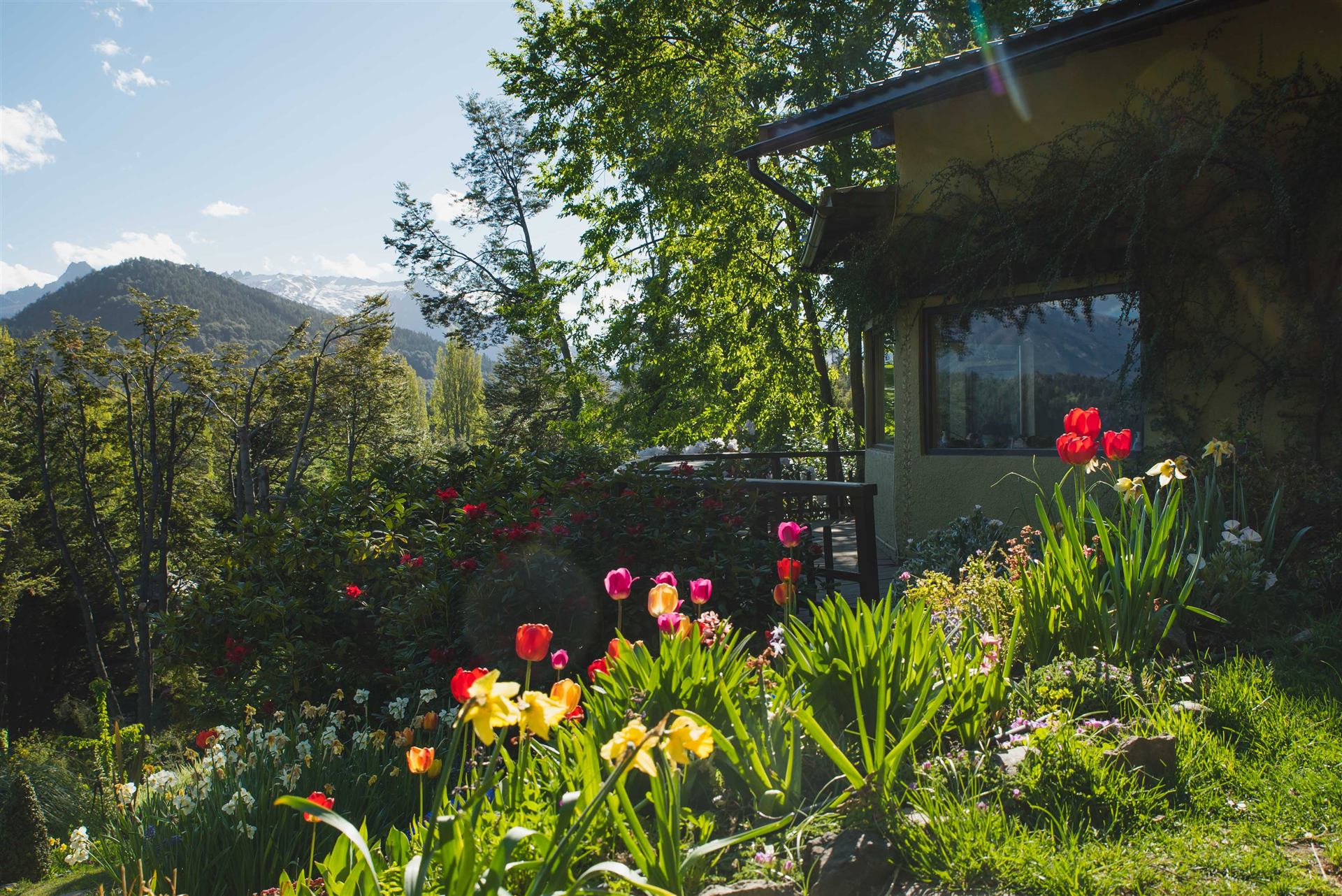 El chalet de Paila·Co y su jardín